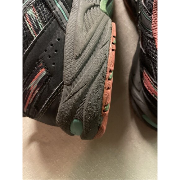 Asics Gel Venture 5 Black Mint Coral Trail Running Shoes Women’s Sz 8 - Picture 5 of 10
